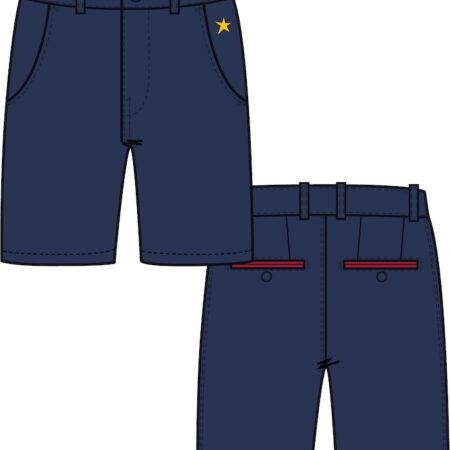 Pantalón uniforme corto