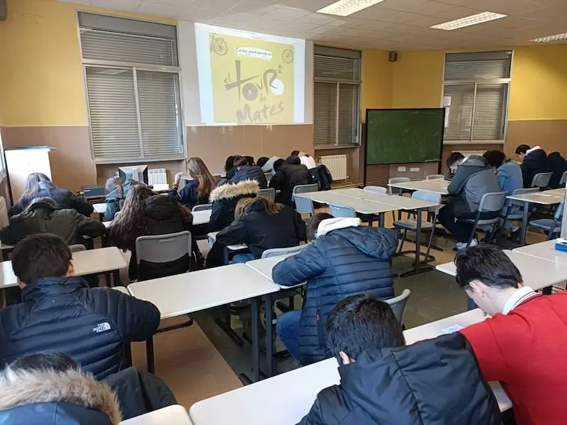 Tour de Mates, Lourdes Valladolid, Desde 5º a Bachillerato