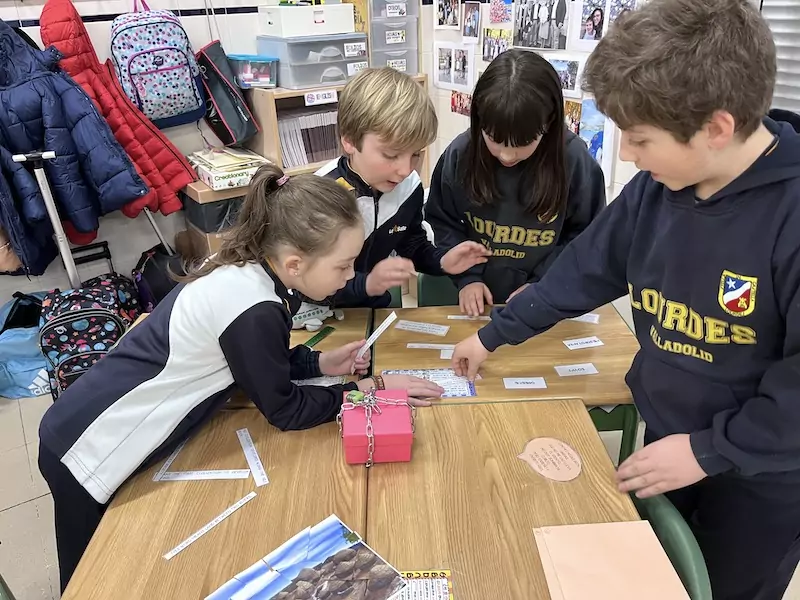 Scape Room en Colegio Lourdes 4º Primaria