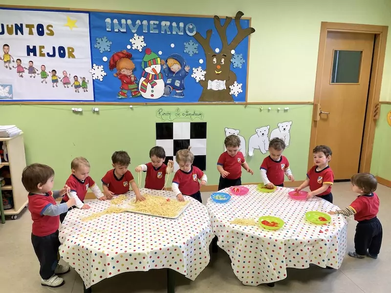 Cocina en Primer Ciclo de Infantil, Colegio Lourdes