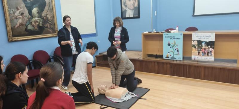 ¡Aprendiendo a salvar vidas!