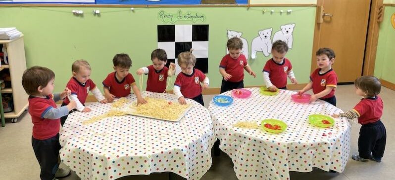Cocina en Primer Ciclo de Infantil, Colegio Lourdes